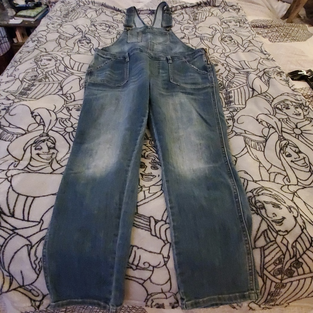 Gap Skinny overalls jeans